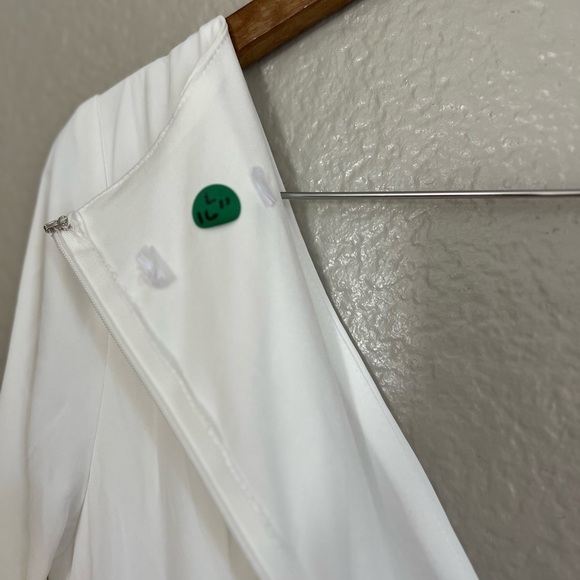 DAMAGED Romance for the Ages White Long Sleeve Maxi Dress - Picture 9 of 12